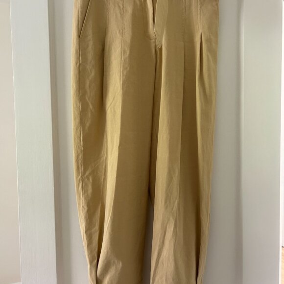 NWT A.L.C Darcy Pleated Crop Pant, Size 4 - Picture 4 of 5